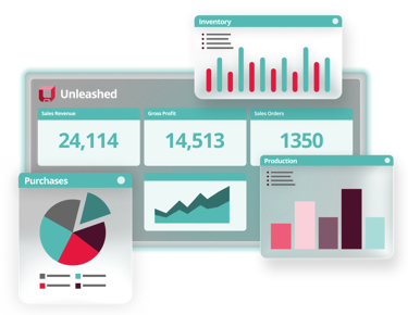 access analytics banner showing a dashboard