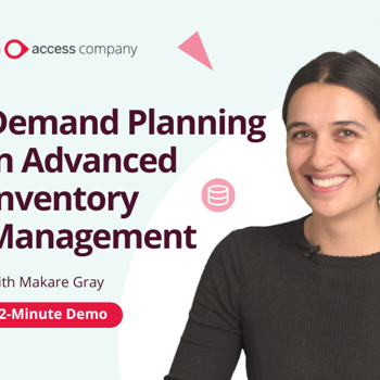demand planning in advanced inventory management demo video thumbnail
