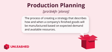 production planning definition