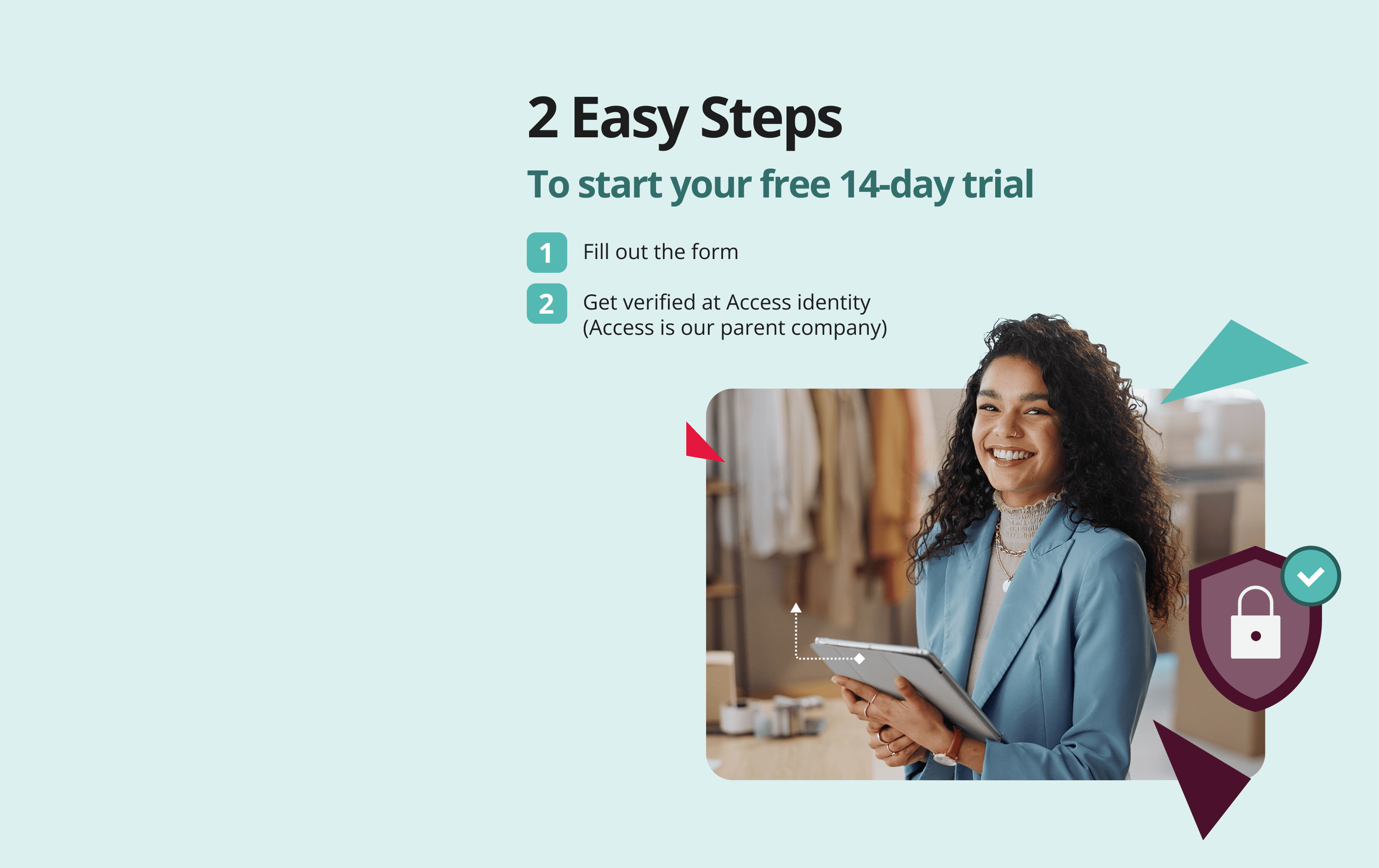 signup screen