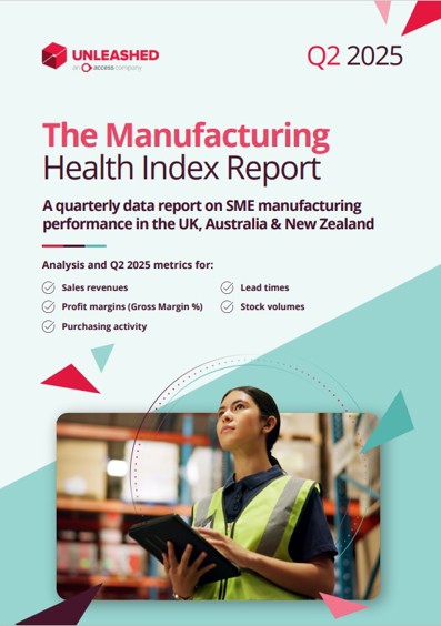 The Manufacturing Health Index Report for Q2 2025 cover