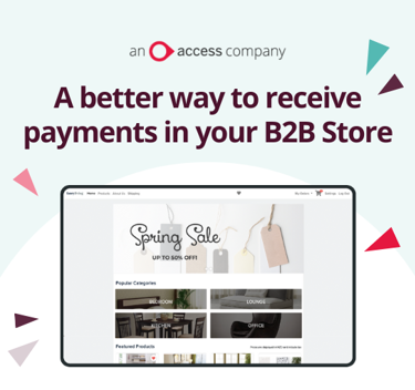 a better way to receive payments in your b2b store