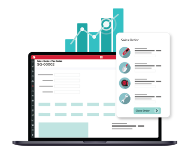 Finalising orders dashboard