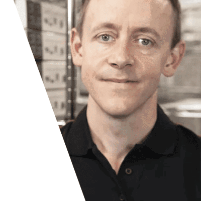 Ben Russell-Smith of Lazer Lamps