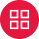 squares icon red