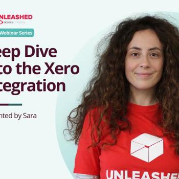 deep dive into the xero integration webinar by unleashed presented by sara