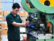 worker in manufacturing factory