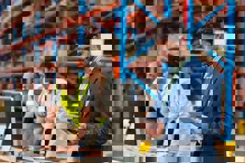 digital supply chain in the warehouse