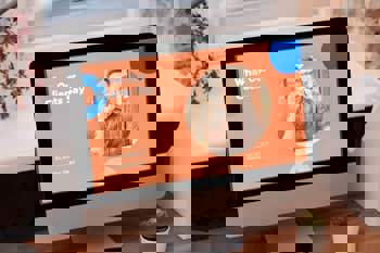 a nicely designed accountant's website