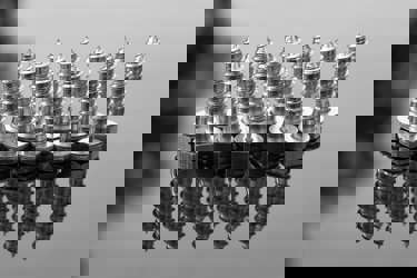 metal screws placed in a group