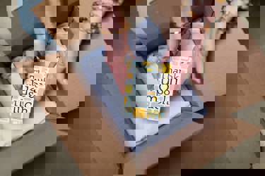 Packing a book for a customer