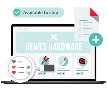 Hewes Hardware B2B ecommerce platform