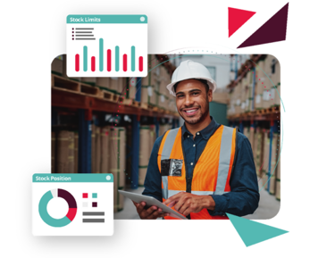 Employee using Unleashed Advanced Inventory Manager