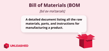 bill of materials definition