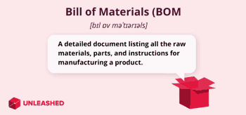 Bill of Materials (BOM) Meaning, Examples, & Types