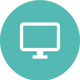 monitor icon green