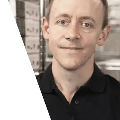 Ben Russell-Smith of Lazer Lamps