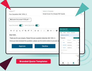 Unleashed Sales Growth Branded Quote Templates screenshot