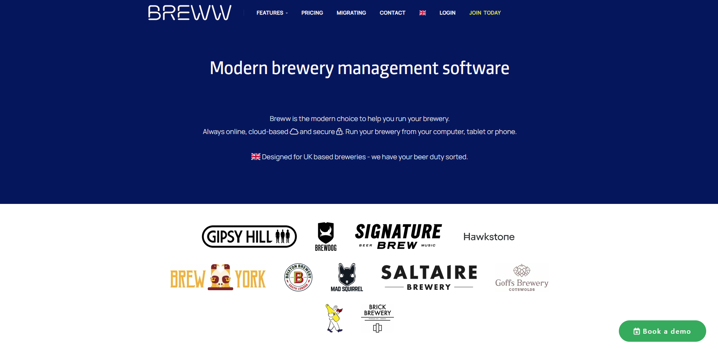 Breww brewery management