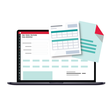 Sales quote dashboard