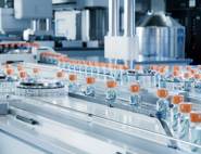 health supplements on conveyor belt